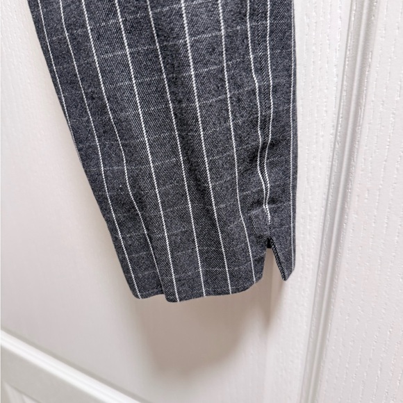 Banana Republic Women’s Charcoal Checked Pants Size 6 - Picture 4 of 11
